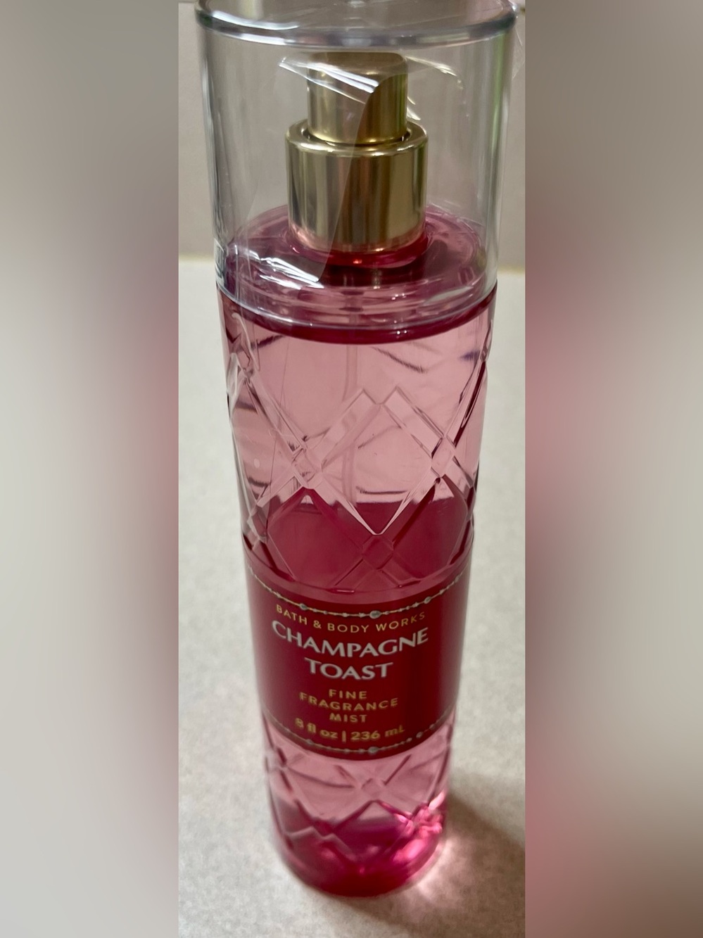 Bath & Body Works Champagne Toast Fine Fragrance Mist 8 oz Full Size Vegan
